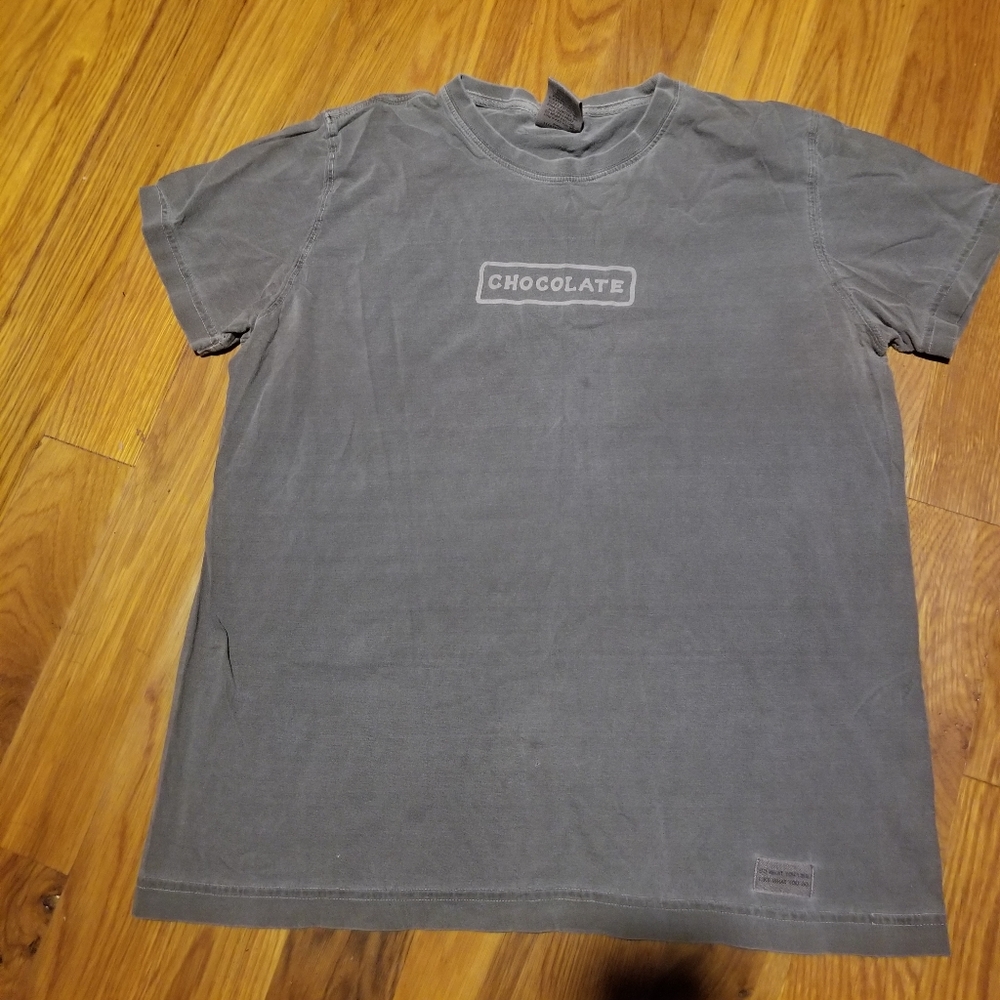 Life is good chocolate shirt